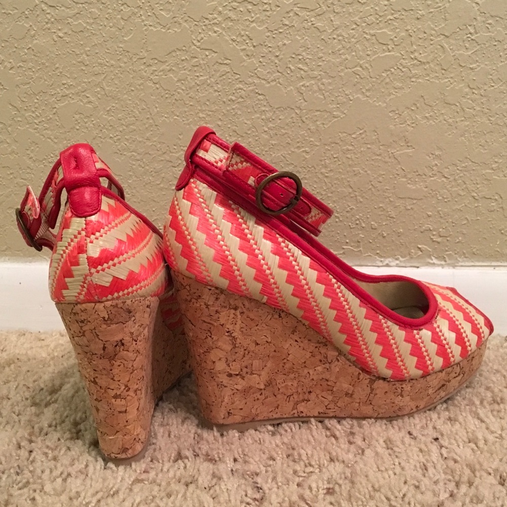 Peep Toe Wedges